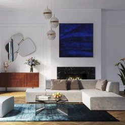 Infinity Ottomane Elements Grau Rechts