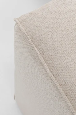 Infinity Ottomane Semi Elements Creme Rechts 120cm