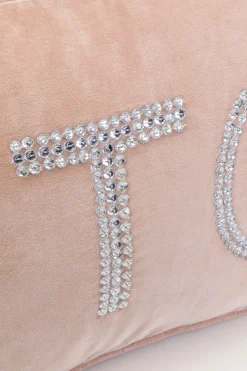 Kissen Beads Bitch Blush 35x60cm