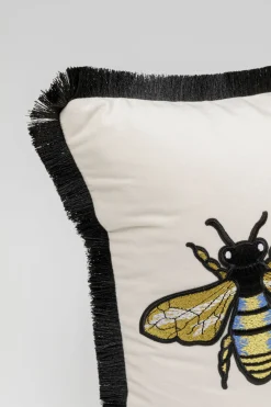 Kissen Bees Weiß 50x30cm