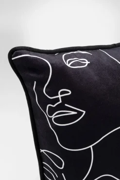 Kissen Faces 45x45cm