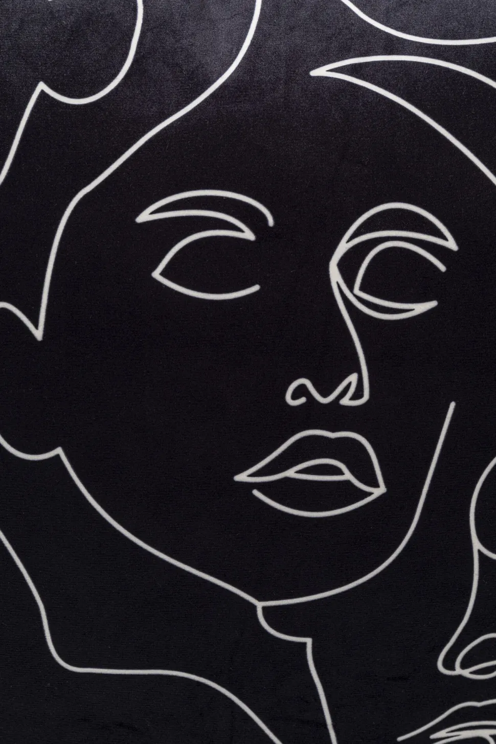 Kissen Faces 45x45cm