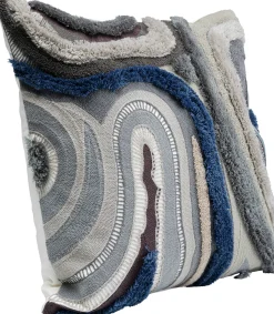 Kissen Lava Grau 45x45cm