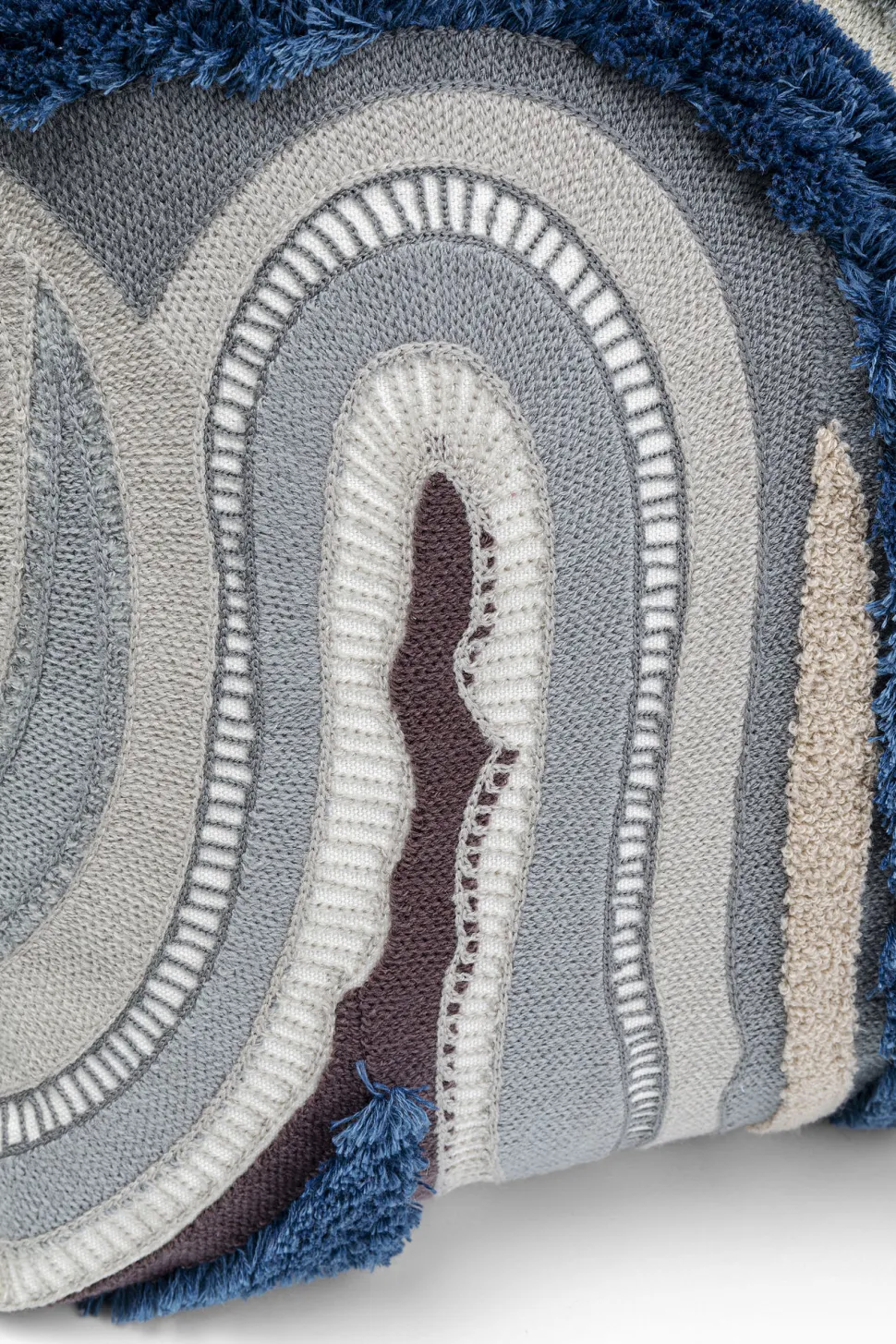 Kissen Lava Grau 45x45cm