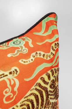 Kissen Tiger Love Rot 45x45cm