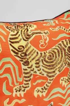 Kissen Tiger Love Rot 45x45cm
