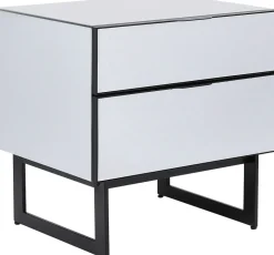 Kommode Klein Soran Schwarz 49x50cm