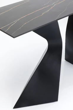 Konsole Gloria Schwarz Keramik 140x81cm