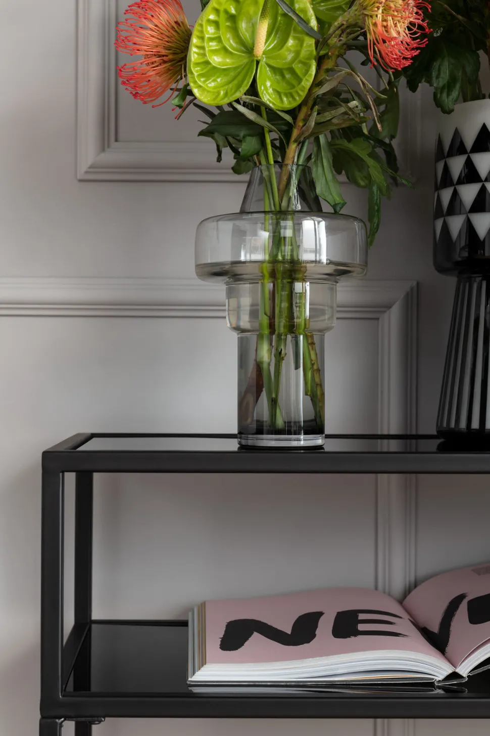 Konsole Loft Schwarz 80x85