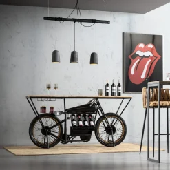 Konsole Motorbike Schwarz