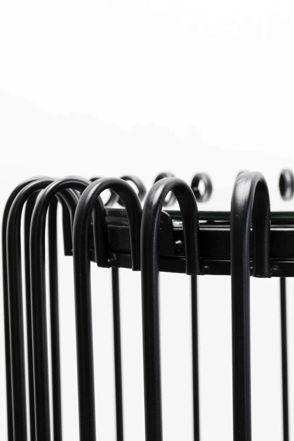 Konsole Wire Schwarz 81x78cm