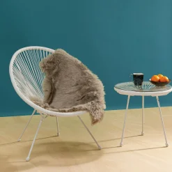 Lammfell Heidi Grau 65x85cm