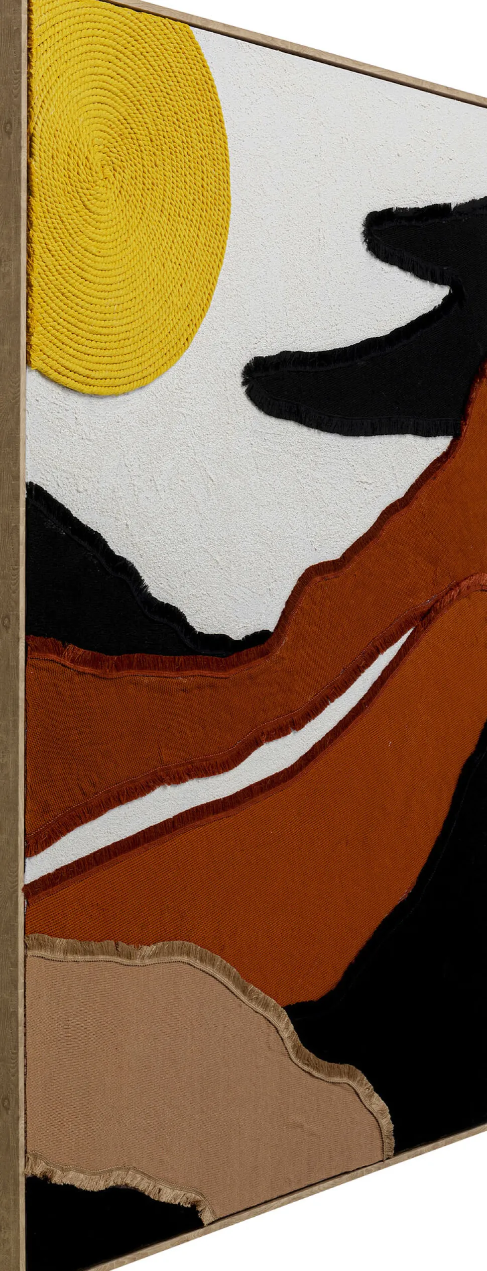 Leinwandbild Artistic Sunrise Knitted 70x110cm