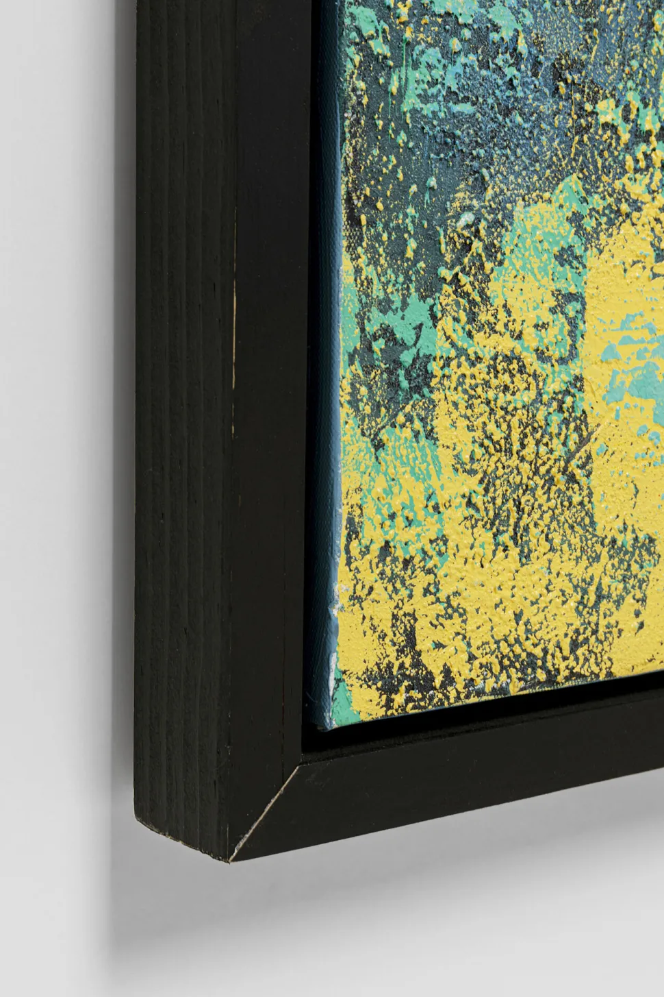 Leinwandbild Jardin Blau 125x215cm