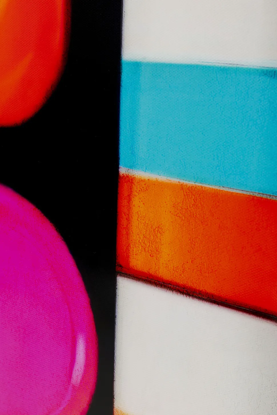 Leinwandbild Pastilla Stripes 70x140cm