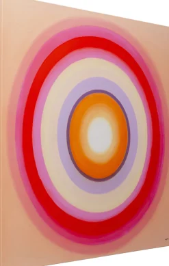 Leinwandbild Tendency Circle Pink 120x120cm