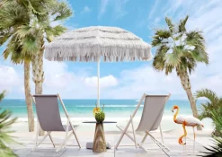 Liegestuhl Easy Summer Grau