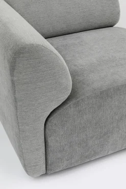 Lucca Ecke Elements Grau 86cm