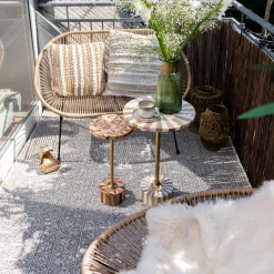 Outdoor Teppich Medaillon 160x230cm