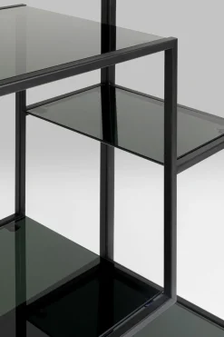 Regal Loft Schwarz 60x195cm