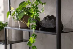 Regal Loft Schwarz 115x195cm