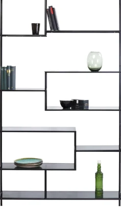 Regal Loft Schwarz 115x195cm