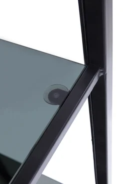 Regal Loft Schwarz 115x195cm