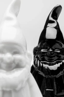 Salz und Pfeffer Zwerg Schwarz Und Weiß (2/Set)