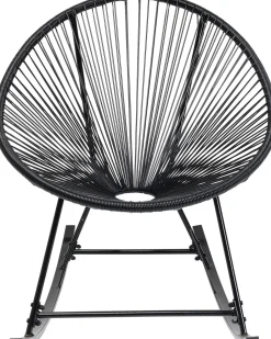 Schaukelstuhl Acapulco Mono Schwarz