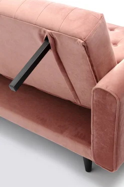Schlafsofa Milchbar Rose 219cm