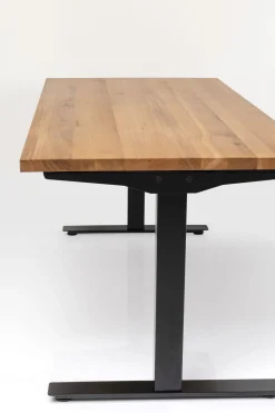 Schreibtisch Office Jackie Eiche Schwarz 160x80