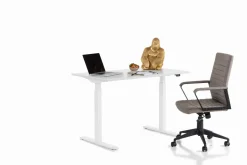 Schreibtisch Office Smart Weiß Weiß 120x60