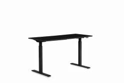 Schreibtisch Office Smart Schwarz Schwarz 140x70