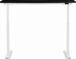 Schreibtisch Office Smart Weiß Schwarz 140x70