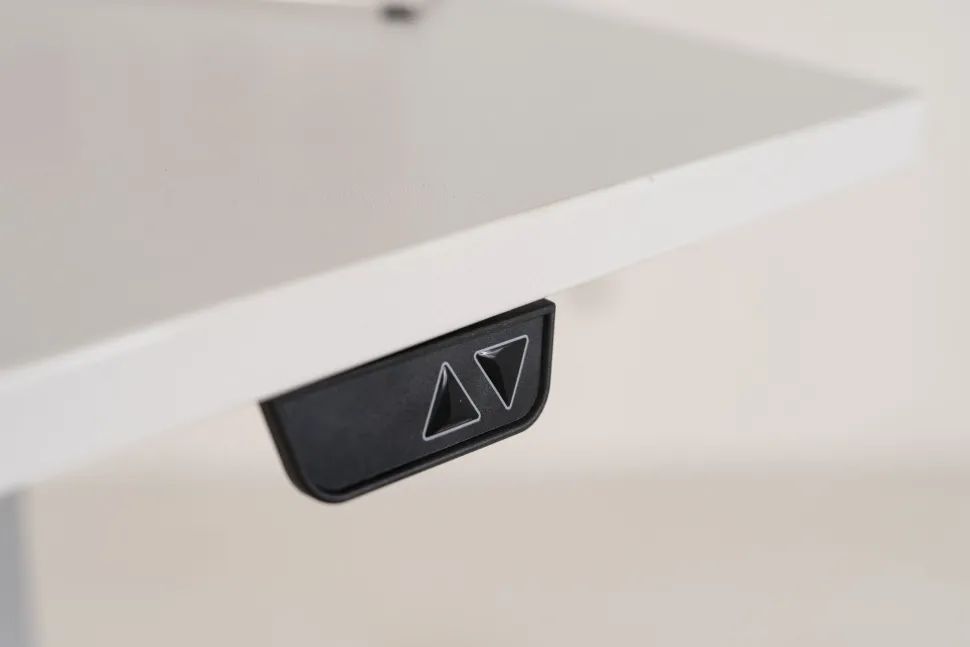 Schreibtisch Office Smart Schwarz Weiß 120x60cm