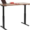 Schreibtisch Office Symphony Dunkel Schwarz 160x80