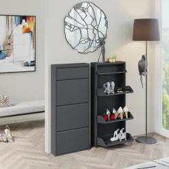 Schuhkipper Caruso 3 Plus 1 Schwarz (MO)