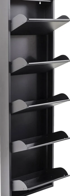 Schuhkipper Caruso 5-er Anthrazit