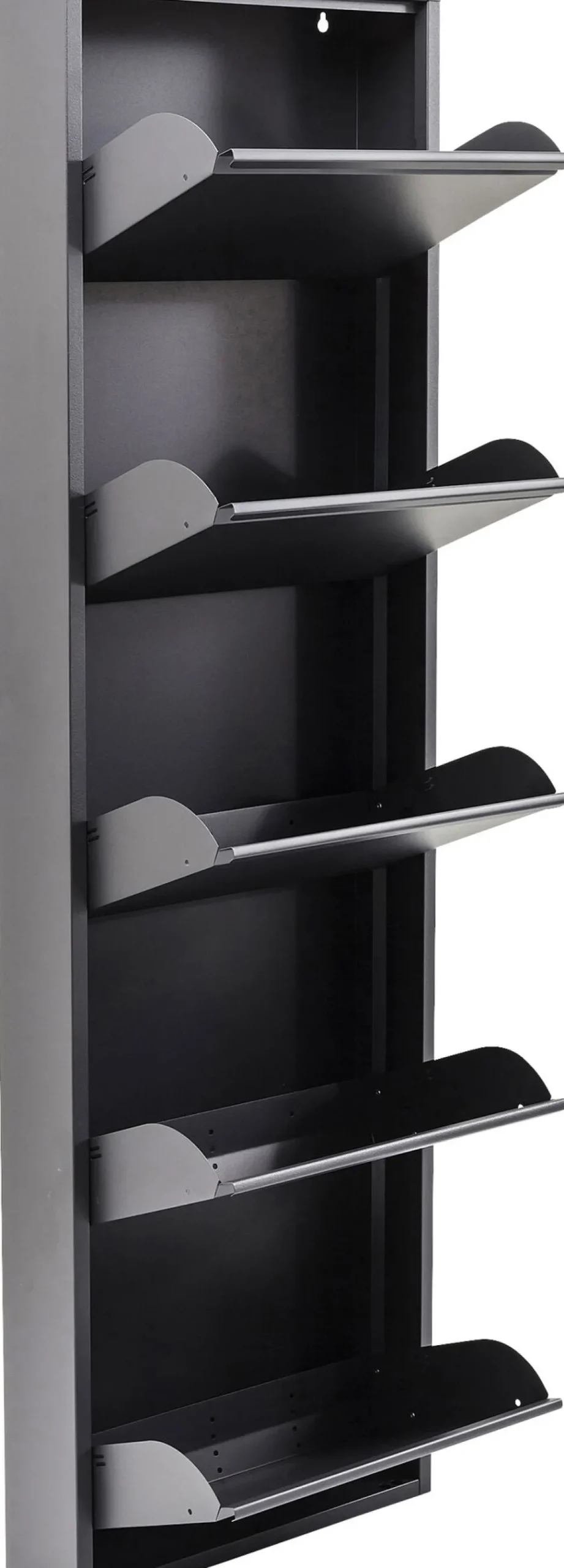 Schuhkipper Caruso 5-er Anthrazit