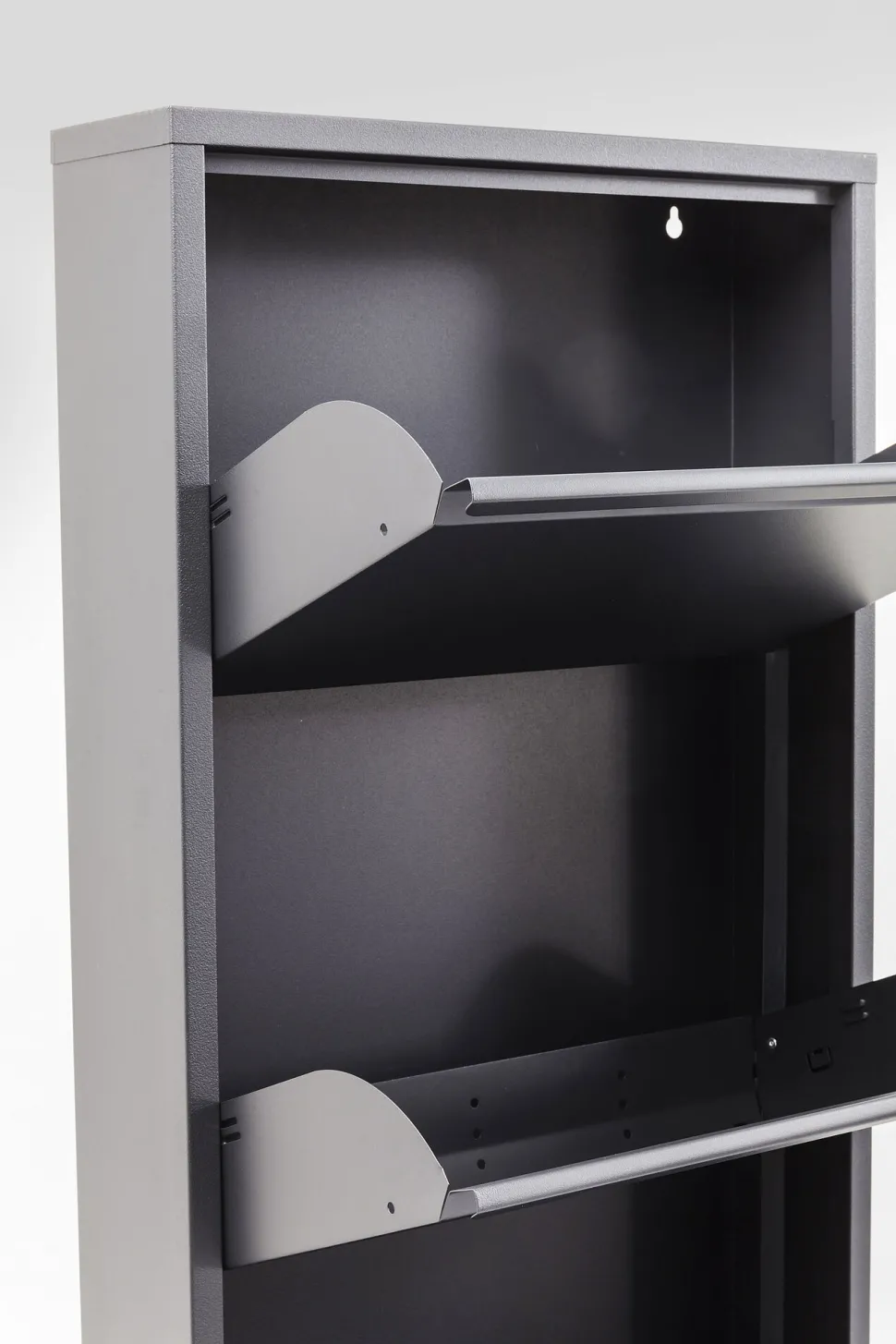 Schuhkipper Caruso 5-er Anthrazit