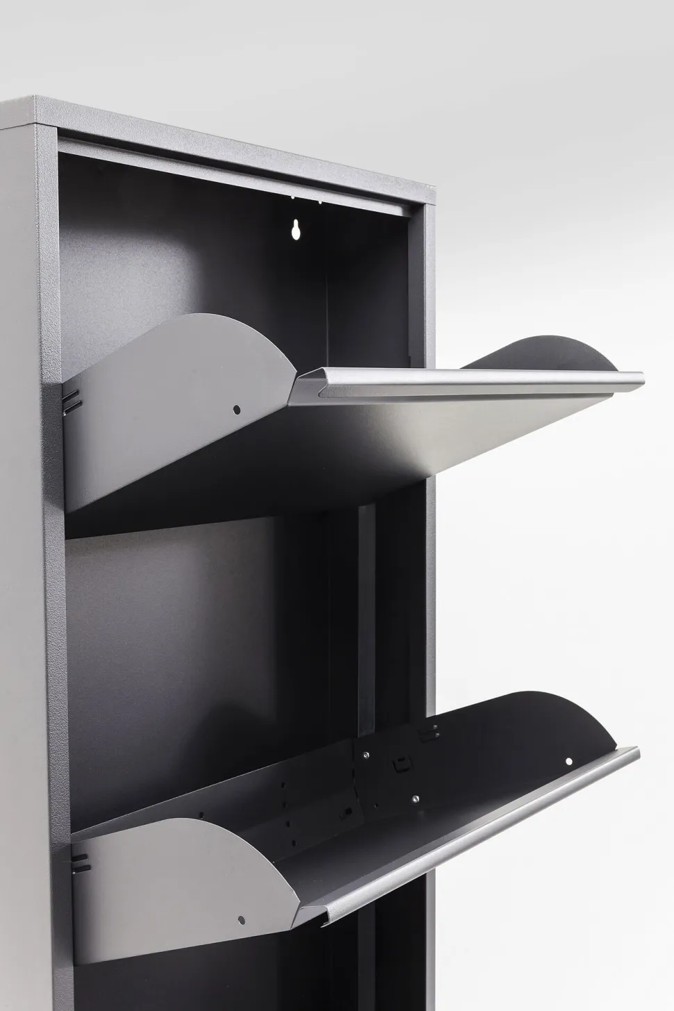 Schuhkipper Caruso 5-er Anthrazit