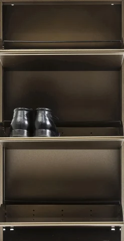 Schuhkipper Caruso 3-er Bronze