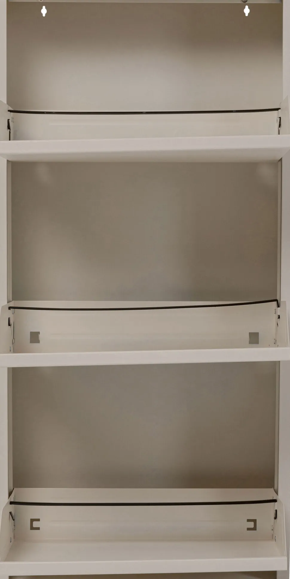 Schuhkipper Caruso 3-er Creme