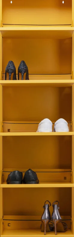 Schuhkipper Caruso 5-er Gelb