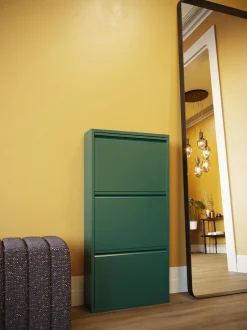 Schuhkipper Caruso 3-er Grün