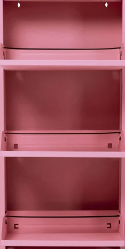 Schuhkipper Caruso 3-er Rosa