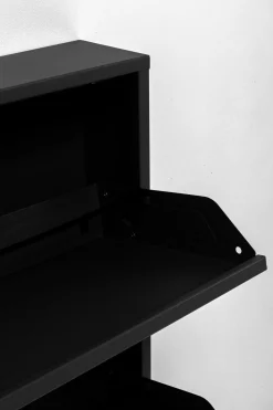 Schuhkipper Caruso 3-er Schwarz