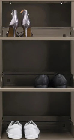 Schuhkipper Caruso 3-er Taupe