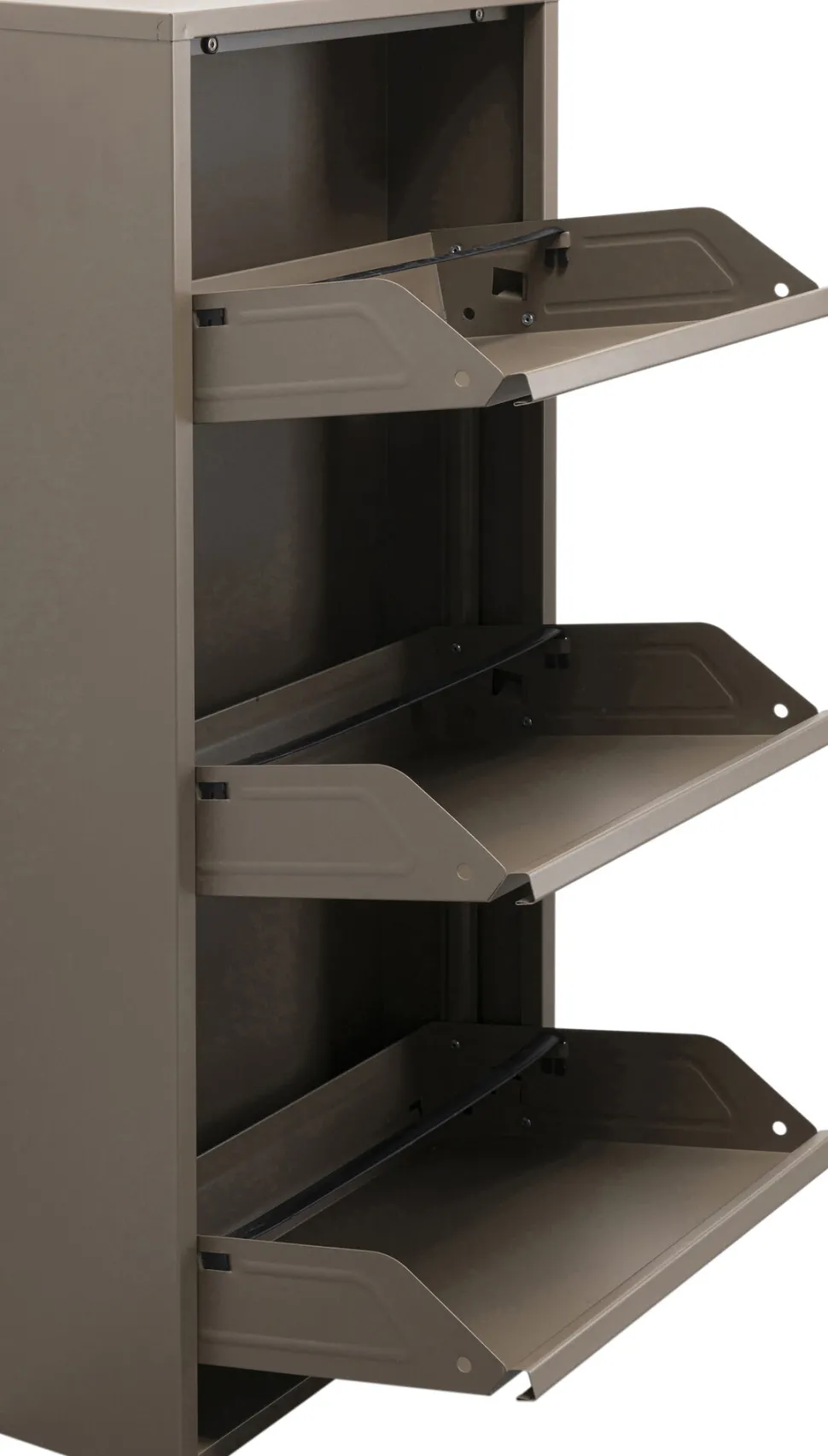 Schuhkipper Caruso 3-er Taupe