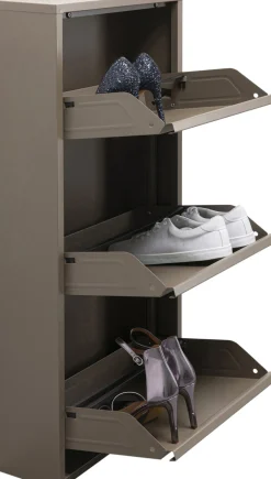 Schuhkipper Caruso 3-er Taupe